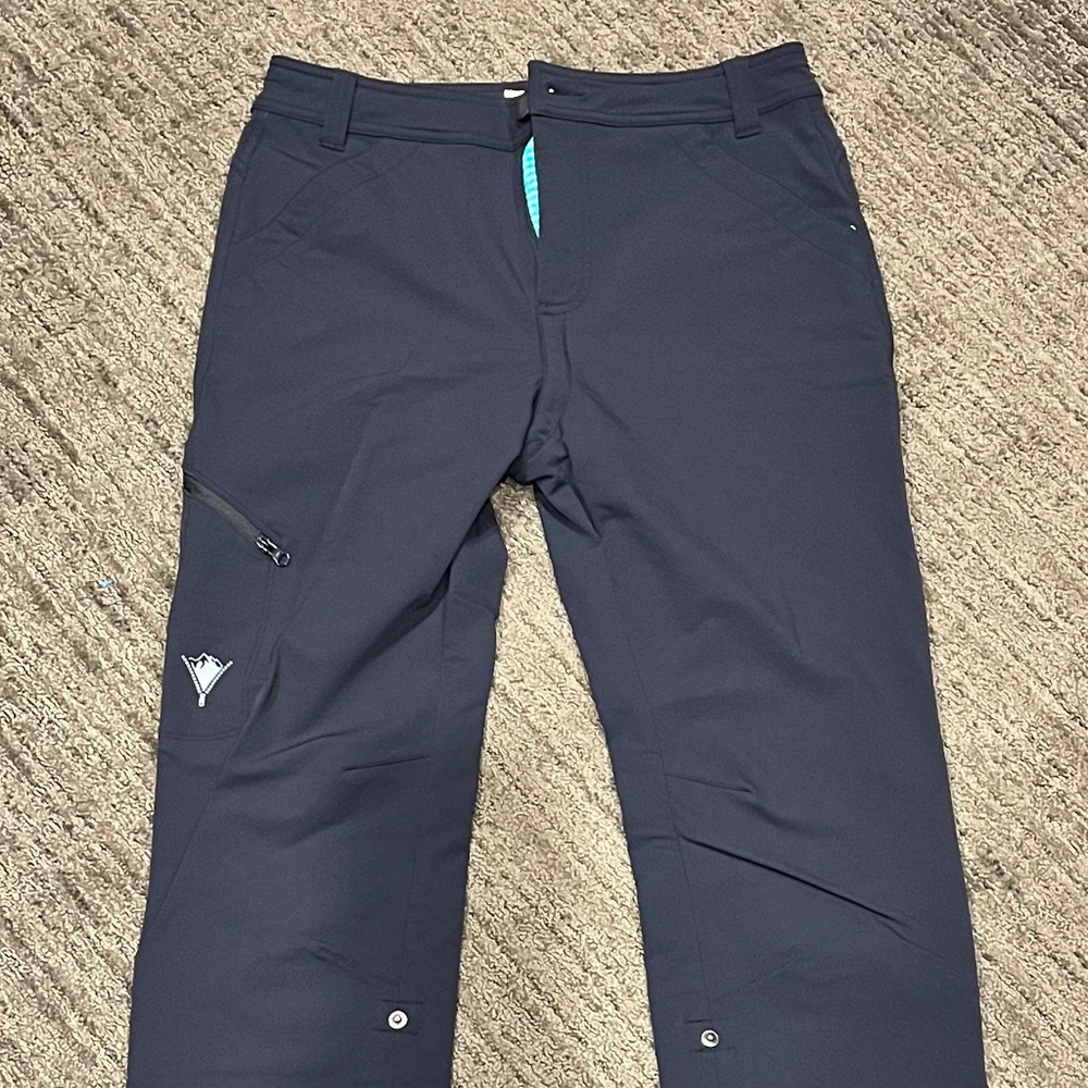 SheFly Gnara Go There Pants, Sz 6, Black, Hiking pants, GoFly Pee Zipper